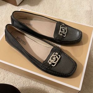black michael kors flats
